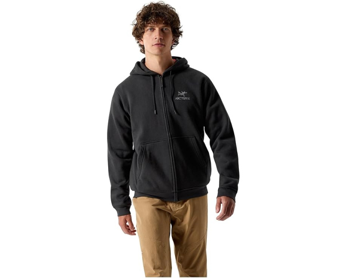 Толстовка Arc'teryx Emblem Fleece с капюшоном и полной молнией