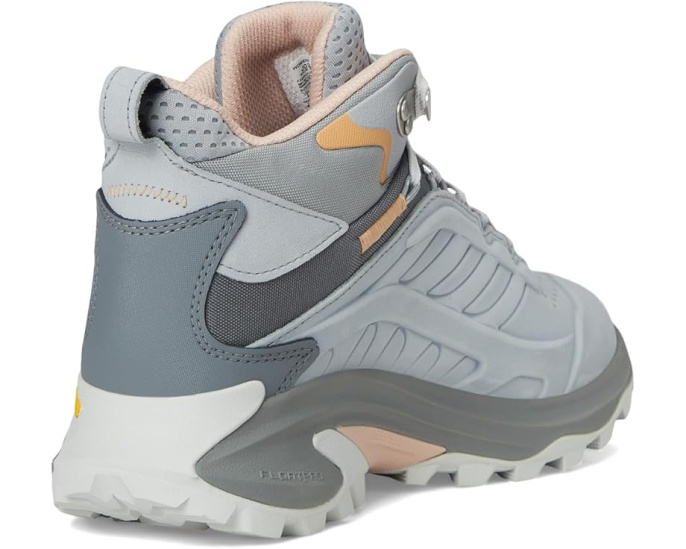 Ботинки для трейла Merrell Moab Speed 2 Leather Mid Waterproof с подошвой Vibram