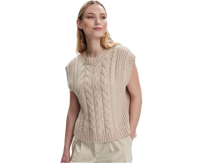Вязаный топ Pixie Relaxed Cable Tank от Varley