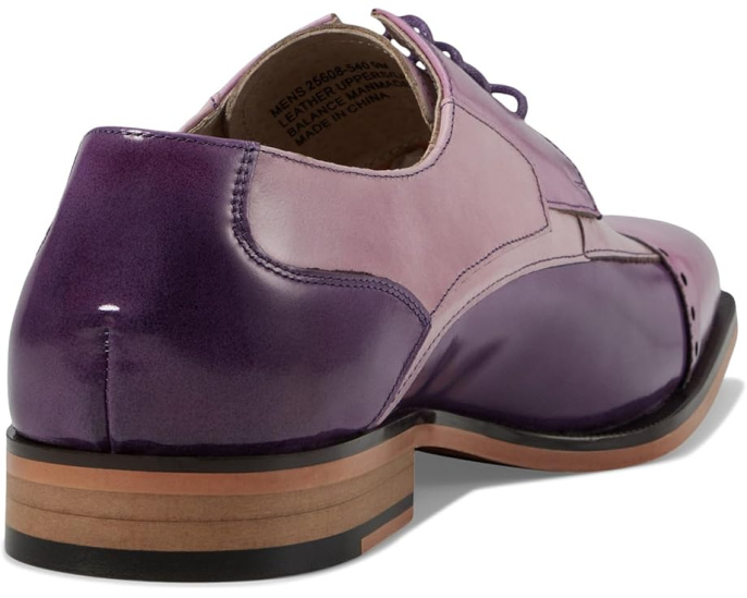 Оксфорды Stacy Adams Plaza Cap Toe с перфорацией и стелькой Memory Foam