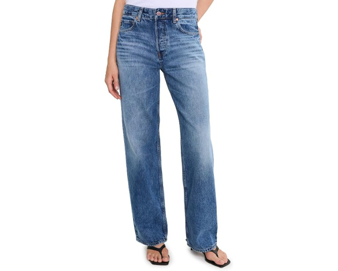 Джинсы Billie Relaxed Straight AG Jeans American Riviera