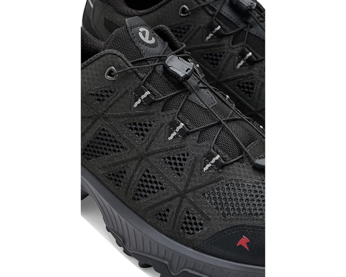 ECCO Receptor XP Breathru Toggle черные треккинговые кроссовки из текстиля