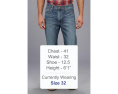 Джинсы Lucky Brand 181 Relaxed Straight в стиле винтаж