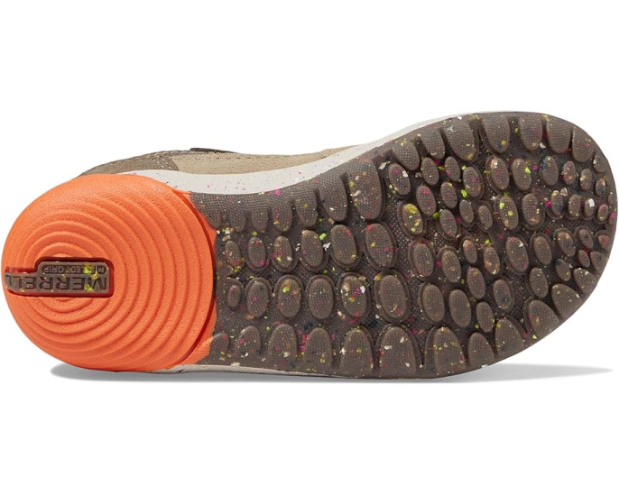 Кроссовки Merrell Bare Steps A83 для малышей с кожаным верхом и застежкой на липучке