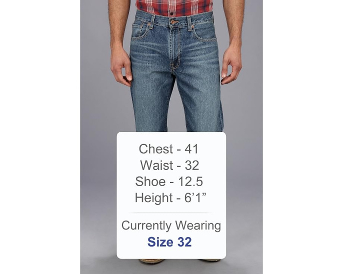 Джинсы Lucky Brand 181 Relaxed Straight в стиле винтаж