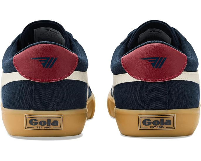 Кроссовки Gola Varsity из натуральной кожи и ткани