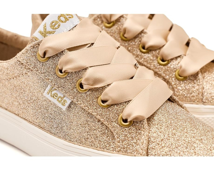 Детские кроссовки Jumpkick Celebrations от Keds Kids с блестками