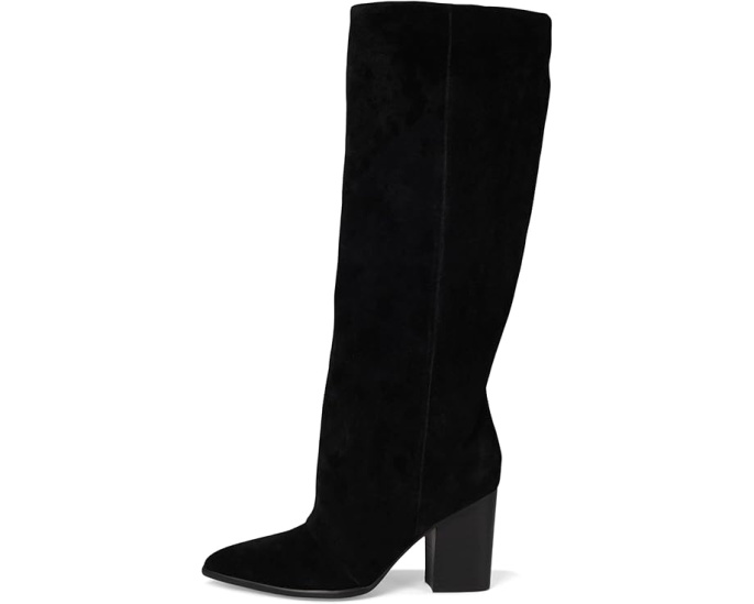 Ботинки Nine West Chicke из замши на устойчивом каблуке