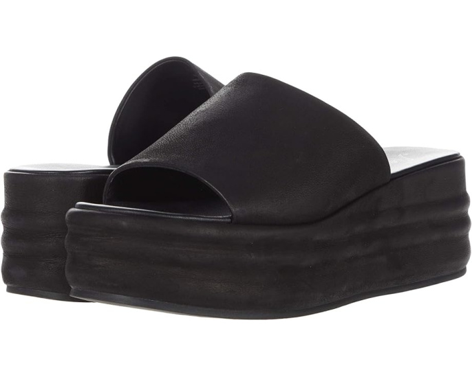 Сандалии Free People Harbor Flatform на платформе с кожаной стелькой