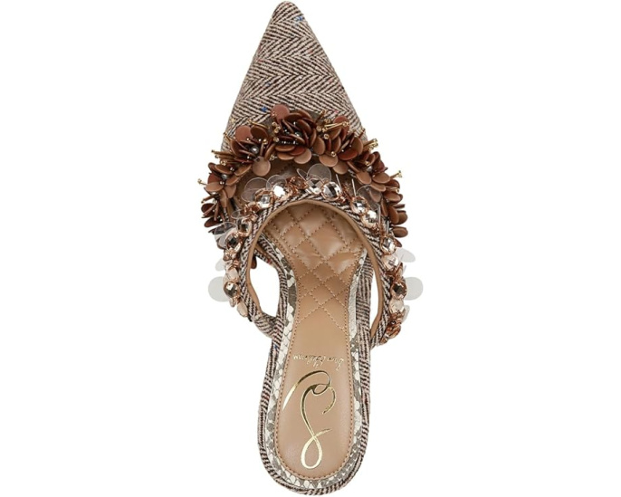 Босоножки Athena Sam Edelman на шпильке с острым носком и декоративными элементами