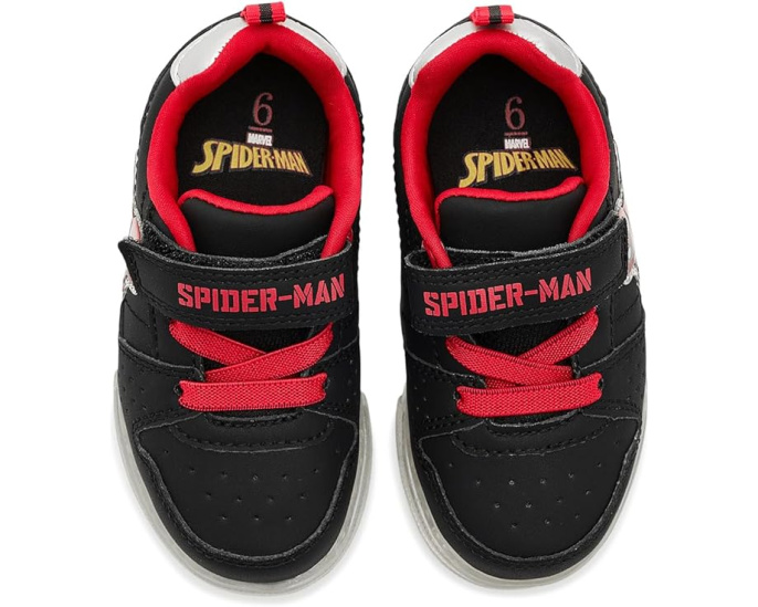 Кроссовки Josmo Spiderman Lighted на липучках с подсветкой для малышей
