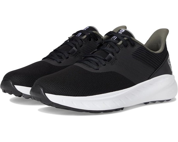 Golf обувь FootJoy FJ Flex с шипами и сетчатым верхом