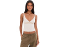 Топ Made You Blush Lounge Tan от Free People с V-образным вырезом