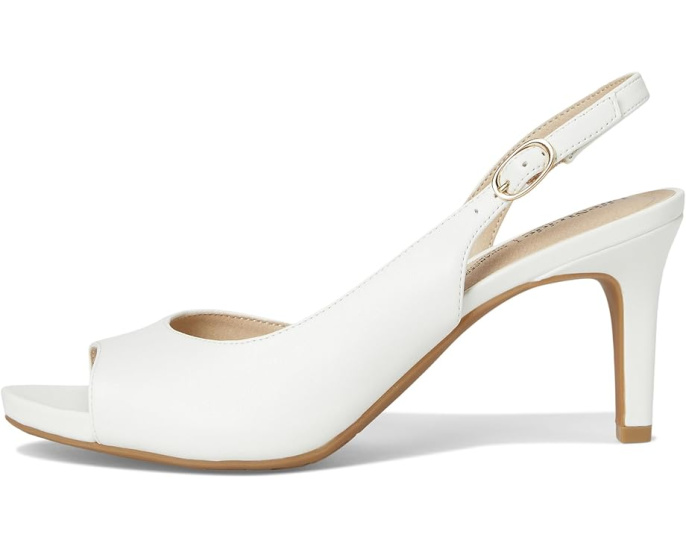 Туфли-лодочки Slingback с открытым носком и платформой