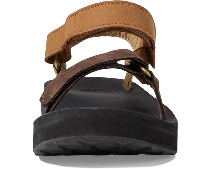 Кожаные сандалии Teva Midform Universal Leather с платформой из EVA
