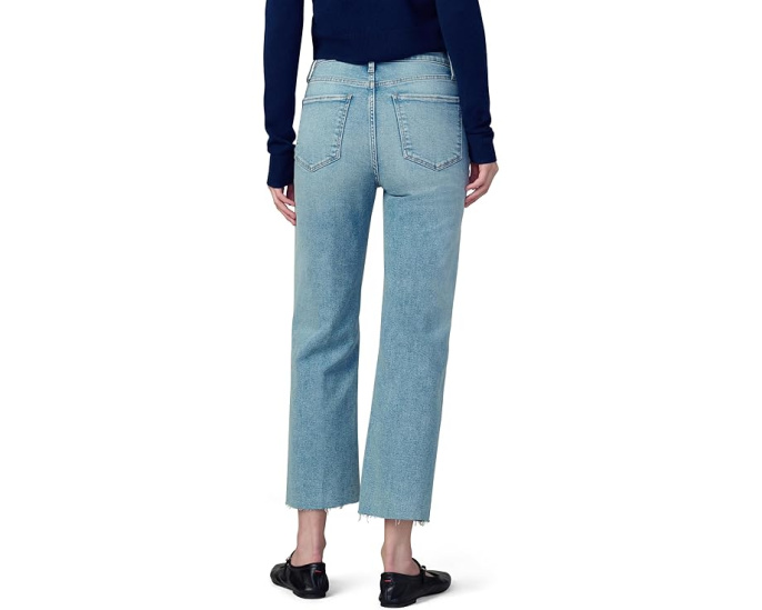 Joe's Jeans The Blake укороченные широкие джинсы с рваным краем
