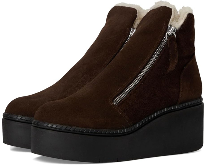 Ботинки Steve Madden Drift мотто стиль на платформе с молнией сбоку