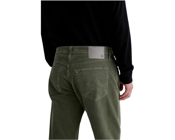 Брюки AG Jeans Everett Slim Straight из вельвета с зауженным низом