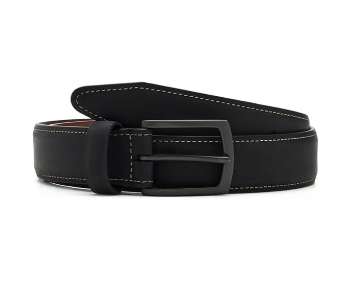 Distressed Oiled Leather Belt