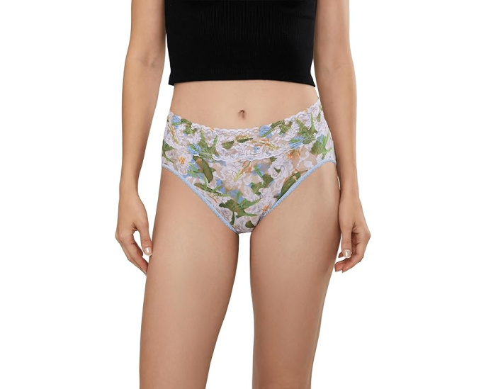 Hanky Panky Французские трусы с принтом Signature Lace