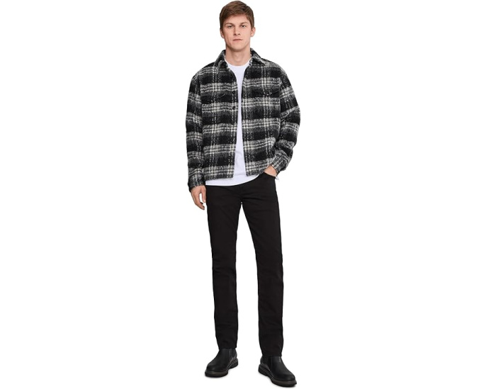 Рубашка AllSaints Korey с длинным рукавом из мягкой ткани