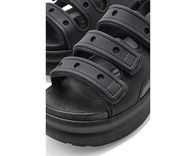 Босоножки Crocs Soho Sport Platform на платформе с тремя ремешками