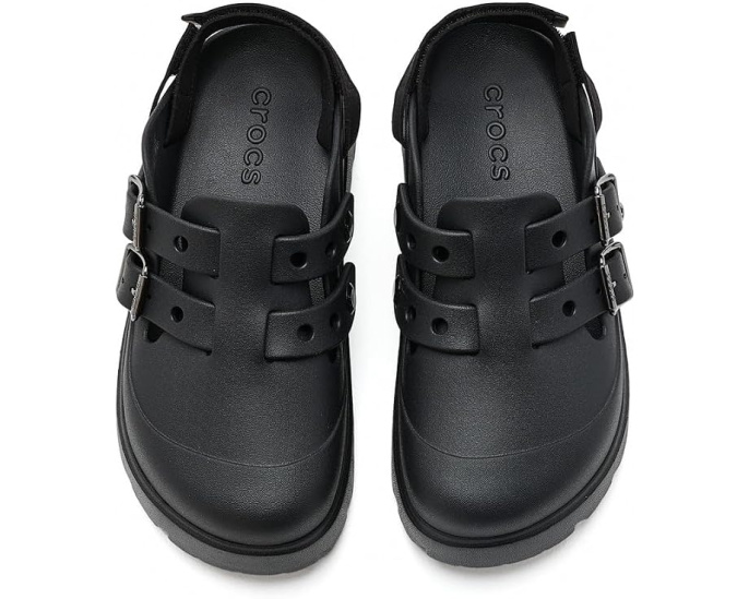 Сабо Loaferette от Crocs с блестками