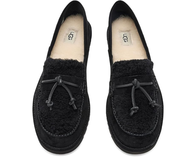 Лоферы UGG Zora с шерстяной подкладкой и мехом
