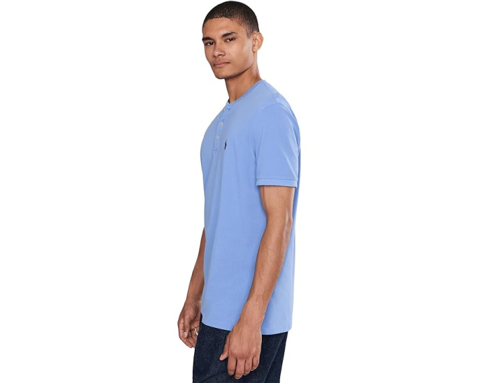 Хлопковая рубашка-поло Polo Ralph Lauren Featherweight Mesh Henley