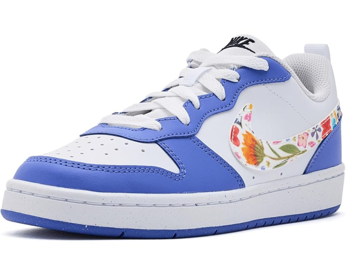 Кроссовки Nike Kids Court Borough Low FL с гибкой подошвой