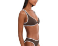 Топ Seafolly Beach Bound Ring Front с кольцом и съемными чашками