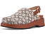 Сабо COACH Sculpted C на платформе с узором Jacquard и регулируемой пряжкой