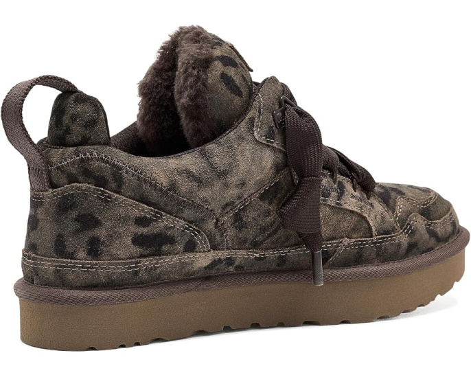 UGG Lowmel Spotted ботинки с леопардовым принтом