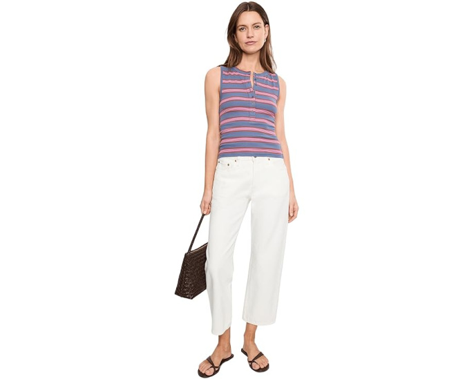 Топ Henley в полоску Free People Jamie Henley Stripe