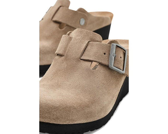 Клоги Fanny Wedge из замши Birkenstock