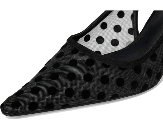 Туфли Sam Edelman Bianka Sling 3 с сетчатым верхом в горошек