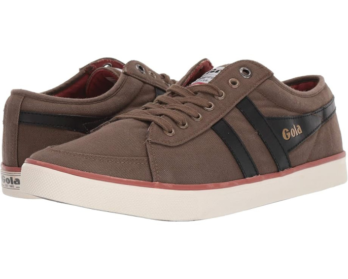 Кроссовки Gola Comet из холста с ретро-дизайном и резиновой подошвой