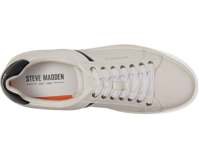 Кроссовки Steve Madden Mccord с кожаным верхом и контрастными деталями