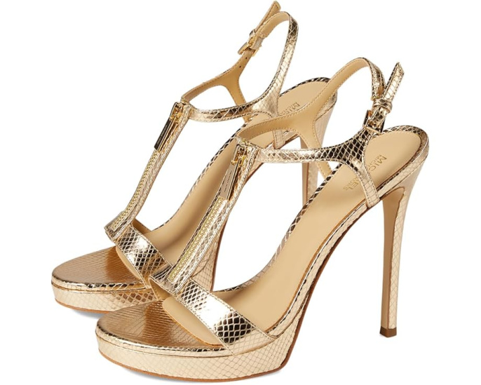 Босоножки на платформе Berkley Stiletto с открытым мысом и ремешком на щиколотке MICHAEL Michael Kors