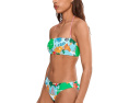 Топ бандо Seafolly Viva Vacation с принтом и съемными чашками