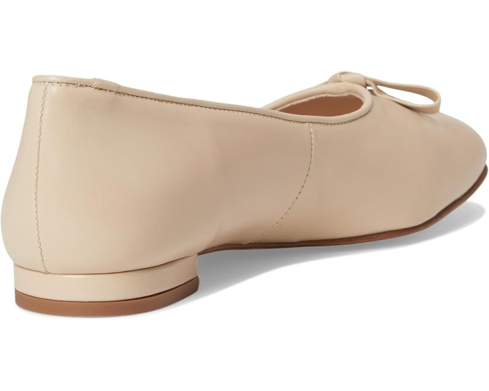 Балетки Poppie с бантом из натуральной кожи от French Sole