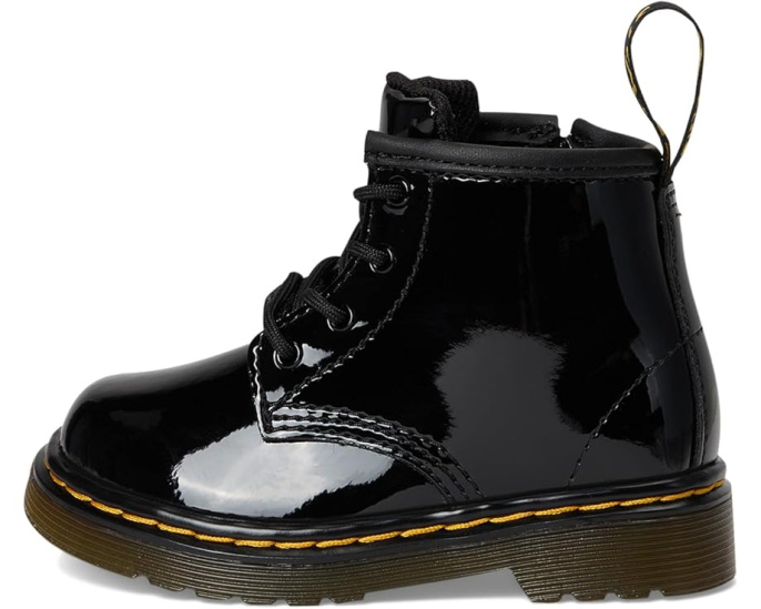 Ботинки Dr. Martens 1460 для детей на шнуровке с молнией