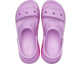 Сандалии Crocs Classic Mega Crush на платформе с двумя ремешками