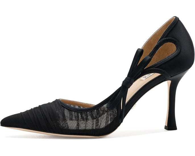 Туфли Badgley Mischka Rayna с бантом и плиссе