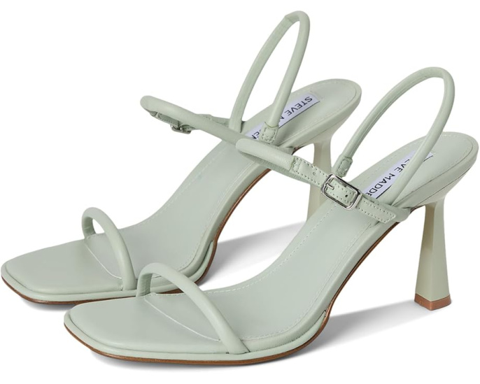 Босоножки Steve Madden Zenn на шпильке с квадратным открытым носком и регулируемой пряжкой
