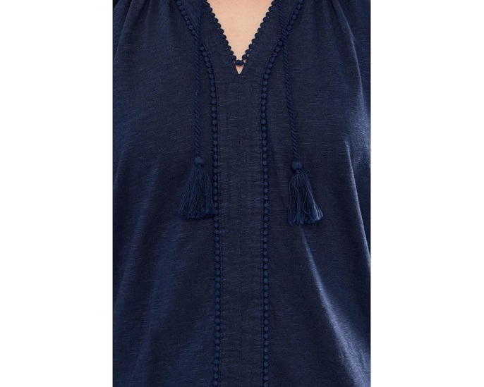 Pom Pom Trim Top