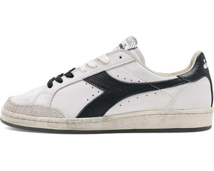 Кроссовки Diadora Prestige Used в ретро-стиле с эффектом потертости