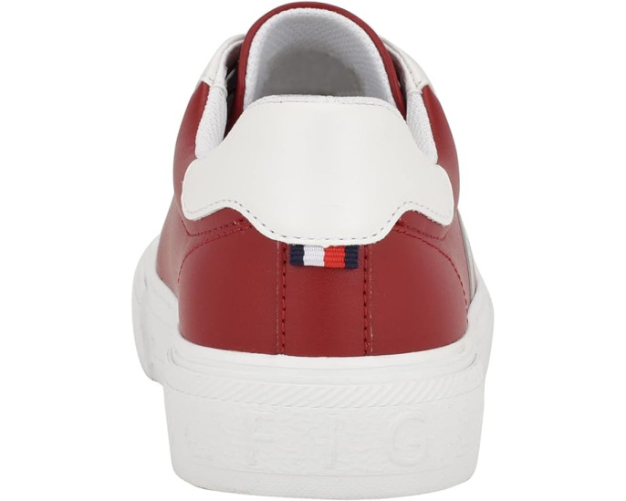 Кроссовки Andrei Tommy Hilfiger из кожи и текстиля с круглым носком