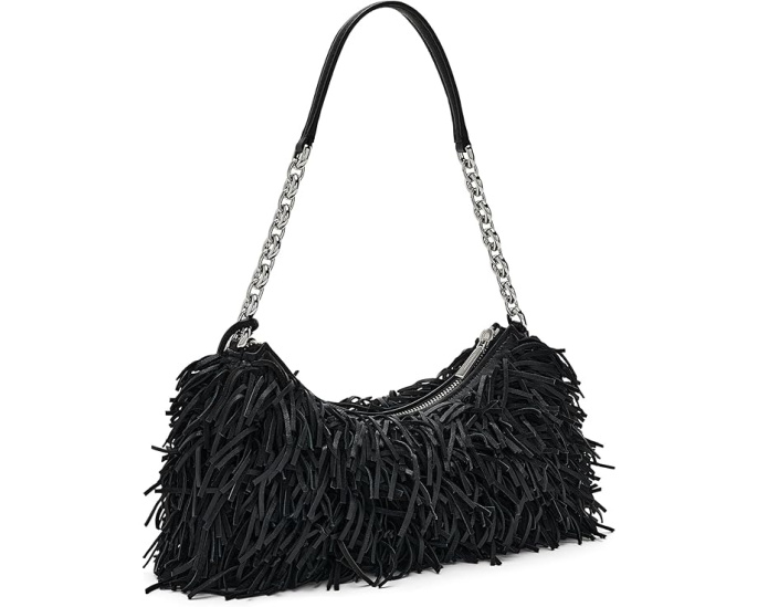 Сумочка на цепочке Nolita Medium Chain Pouchette из кожи MICHAEL Michael Kors