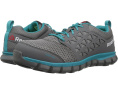 Кроссовки рабочие Reebok Sublite Cushion Work Alloy Toe SD серо-бирюзовые